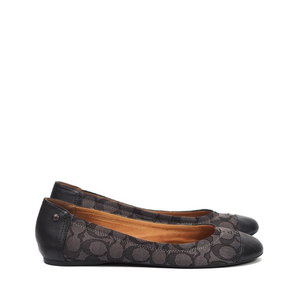 Coach Shoes - Coach | Chelsea black smoke ballet flats
